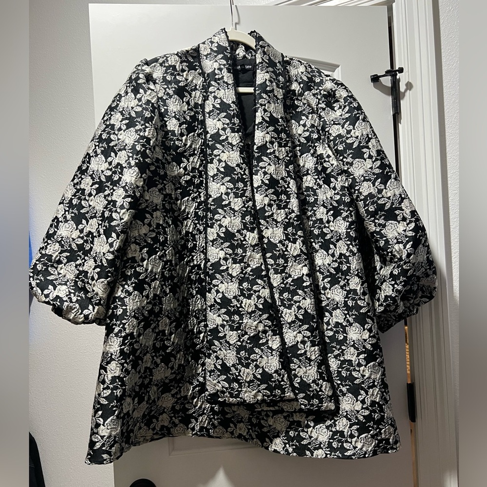Sister Jane Black and White Floral Dress